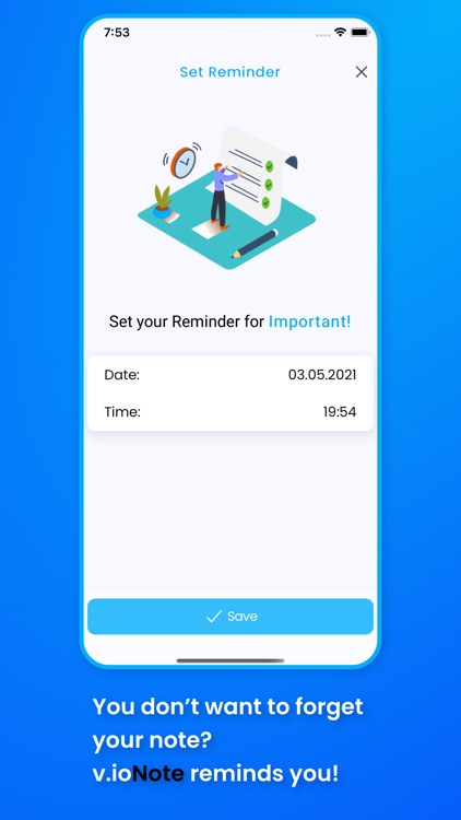 v.ioNote - notes and reminders