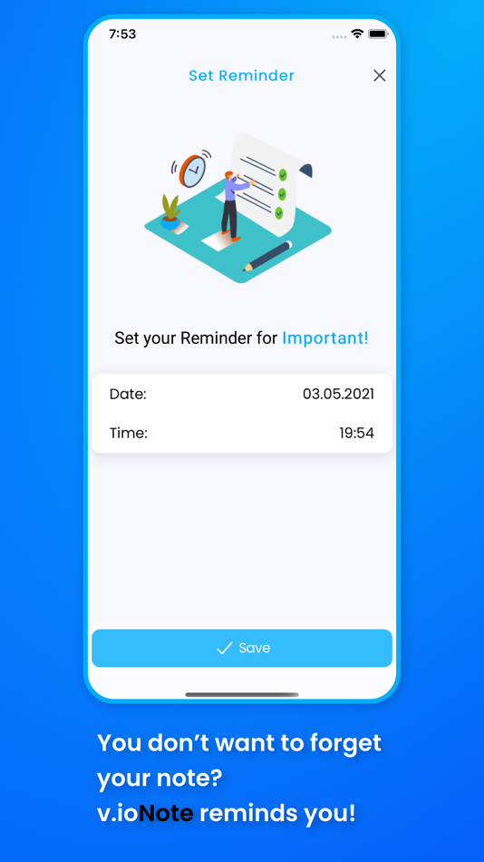 #3. v.ioNote - notes and reminders (iOS) 由: vulper.io UG (haftungsbeschrankt)