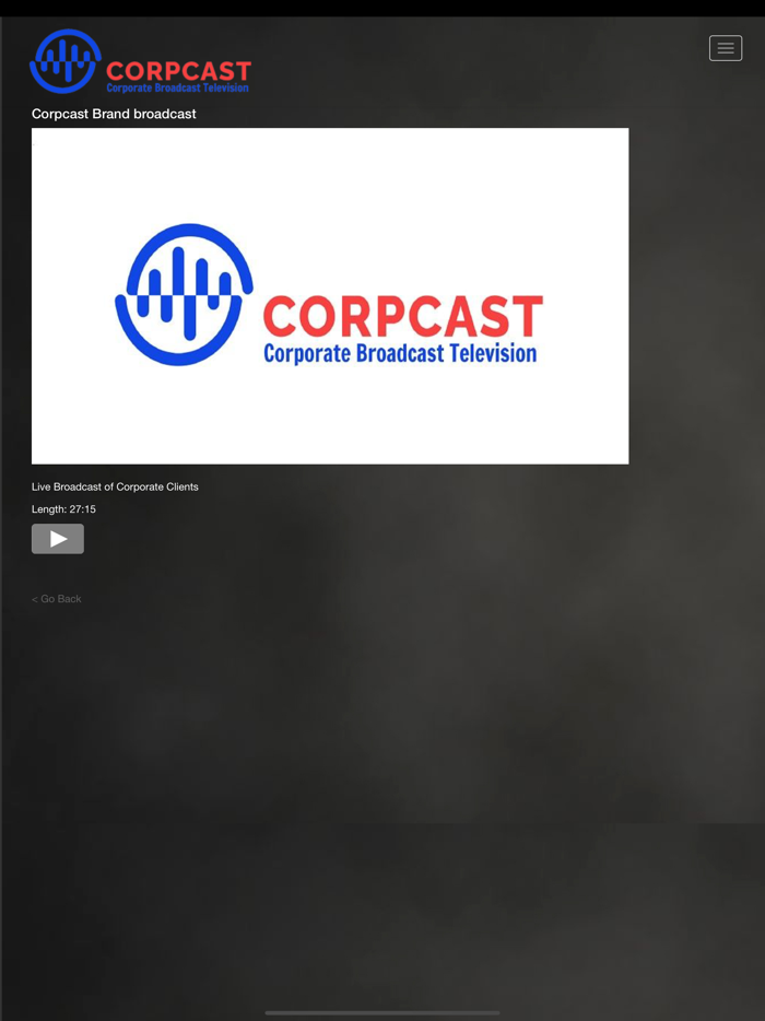 CORPCAST Broadcast TV