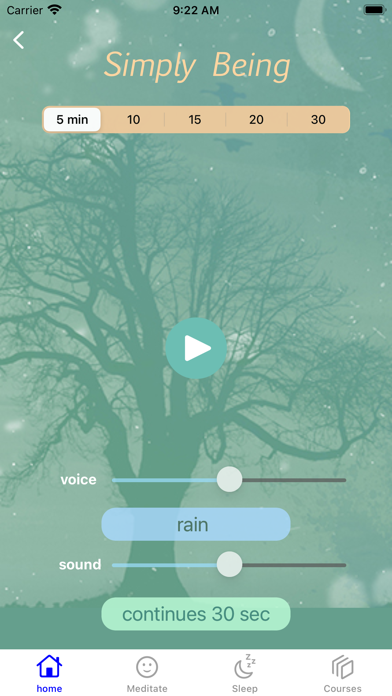 Meditation Oasis: Simply Being Screenshot
