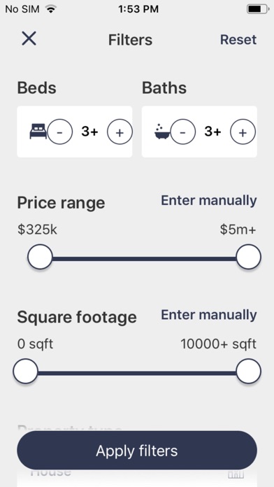 NV Realty Group Screenshot