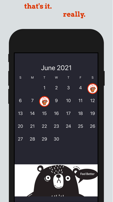 Painless Migraine Tracker Screenshot