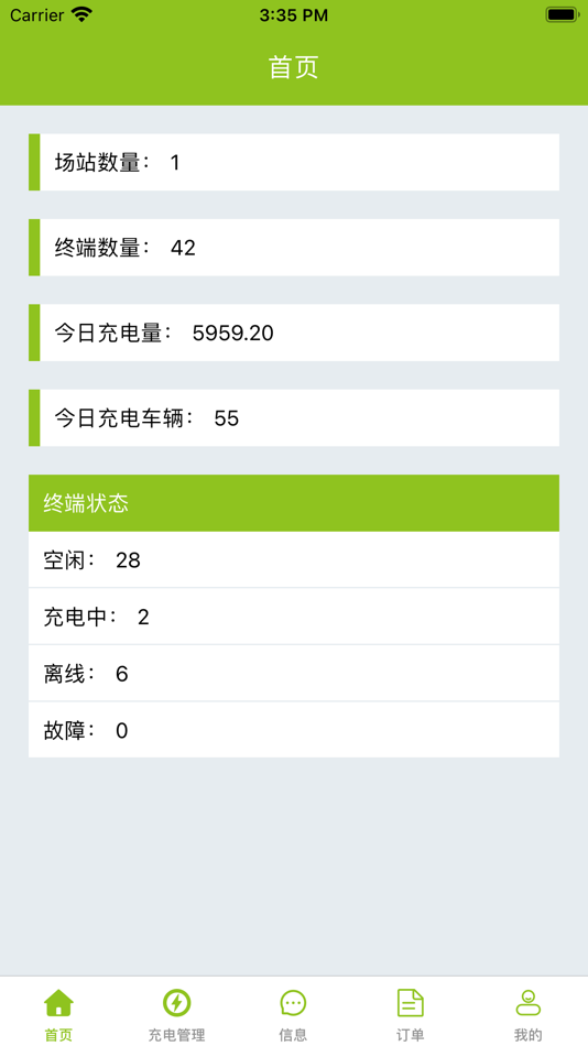 #1. 冰城充电管理端 (iOS) 由: Harbin PROVA New Energy Co., Ltd.