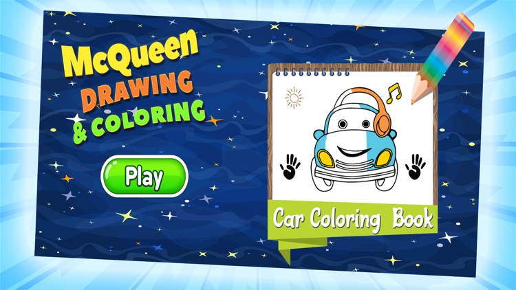 Mcqueen Drawing and Coloring