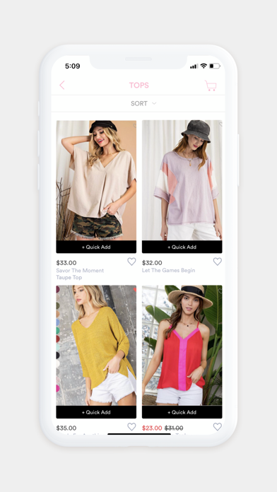 Shop Southern Senoritas Screenshot