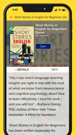 Game screenshot Foreign Language Graded Reader hack