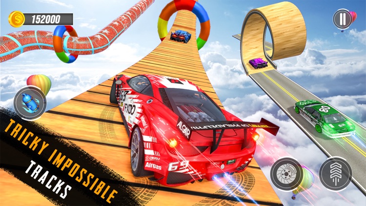 Muscle Car Stunts Mega Ramp 3D