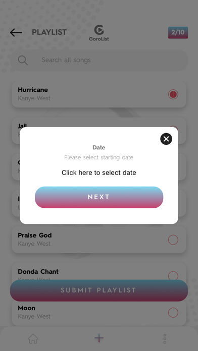 GoroList Screenshot