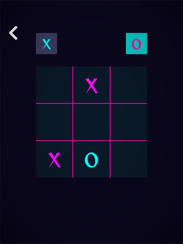 Tic Tac Toe 2 Player: XO Glow para iPhone - Download