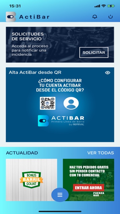 ACTIBAR Screenshot