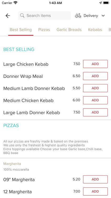 Rodi Pizza and Grill