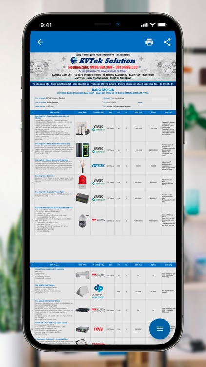Báo Giá Nhanh screenshot-7