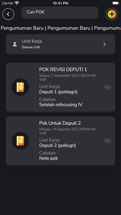 Morena - Mobile Perencanaan Screenshot