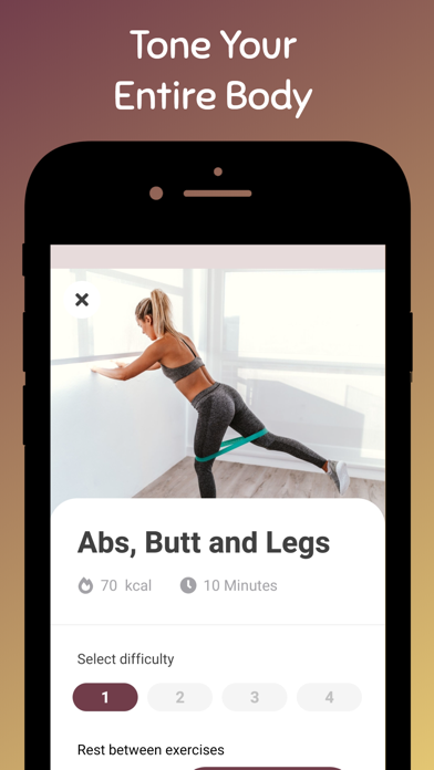 Resistance Band - Workout Plan Screenshot