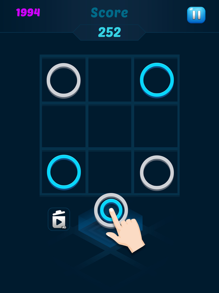 Match Color Rings Game Puzzle