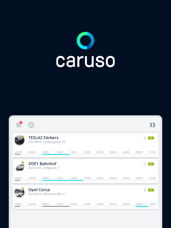 Screenshot #4 pour caruso carsharing