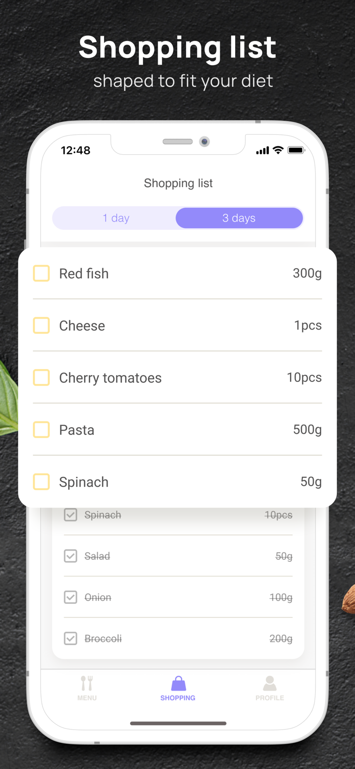 PEP Mediterranean diet plan