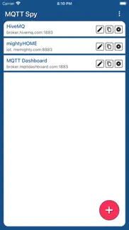 mqtt spy iphone screenshot 1