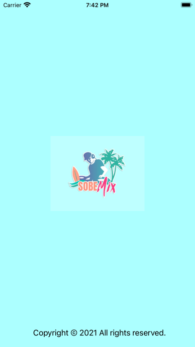 South Beach Mix Radio Screenshot