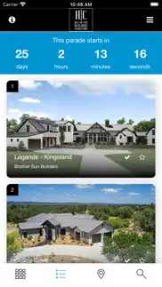 hill country parade of homes iphone screenshot 2