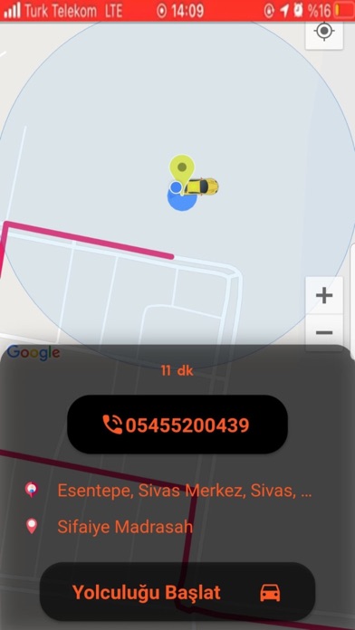 Trend Taksi Sürücü Modülü Screenshot