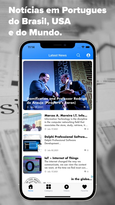 A Notícia USA Screenshot