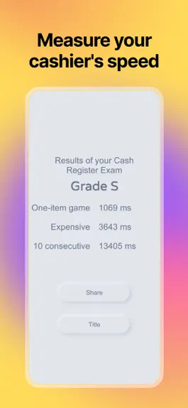 Game screenshot Cash Register Exam mod apk