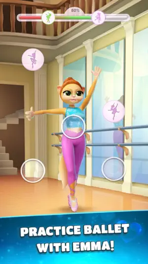 Talking Cat Emma Ballerina screenshot 1