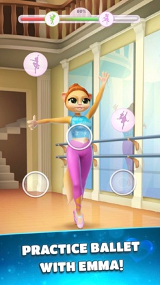 Talking Cat Emma Ballerina screenshot 1