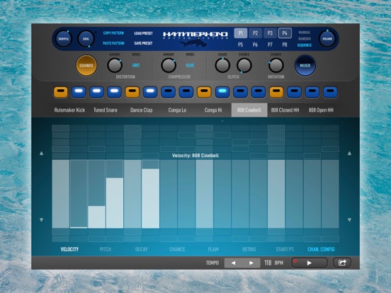 Hammerhead Rhythm Station iPad app afbeelding 1