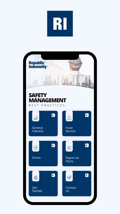RI Loss Control App Screenshot