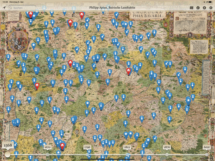 Bayern in historischen Karten