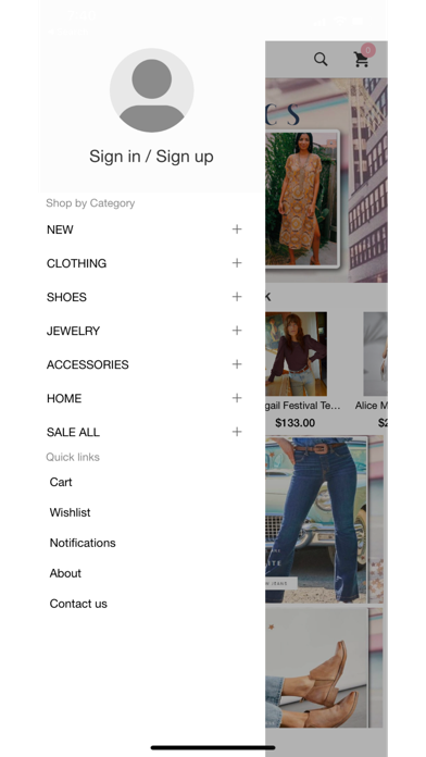 PINK ARROWS BOUTIQUE Screenshot