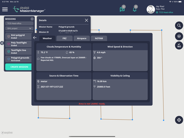ANRA Mission Planner
