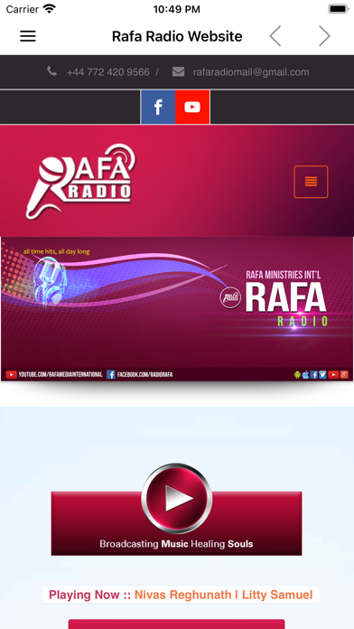 Rafa Bible Radio Malayalam Screenshot