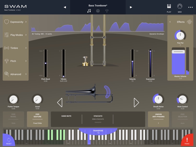 SWAM Bass Trombone