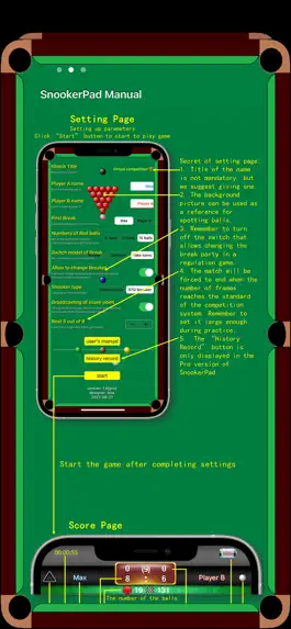 Game screenshot snookerPad-std hack