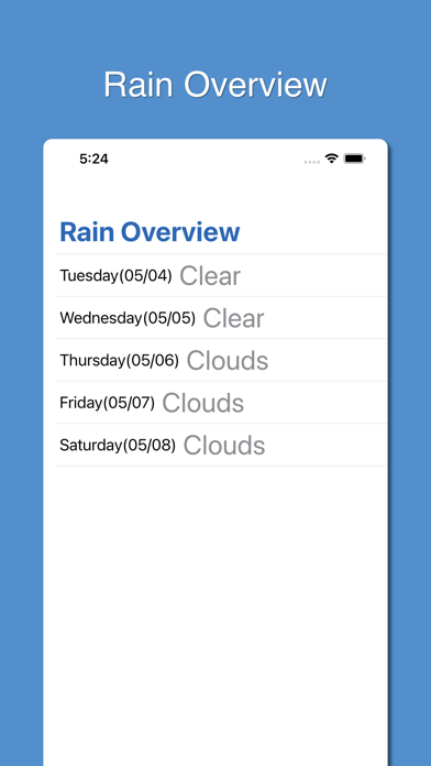 PP Weather & Rain Alert Screenshot