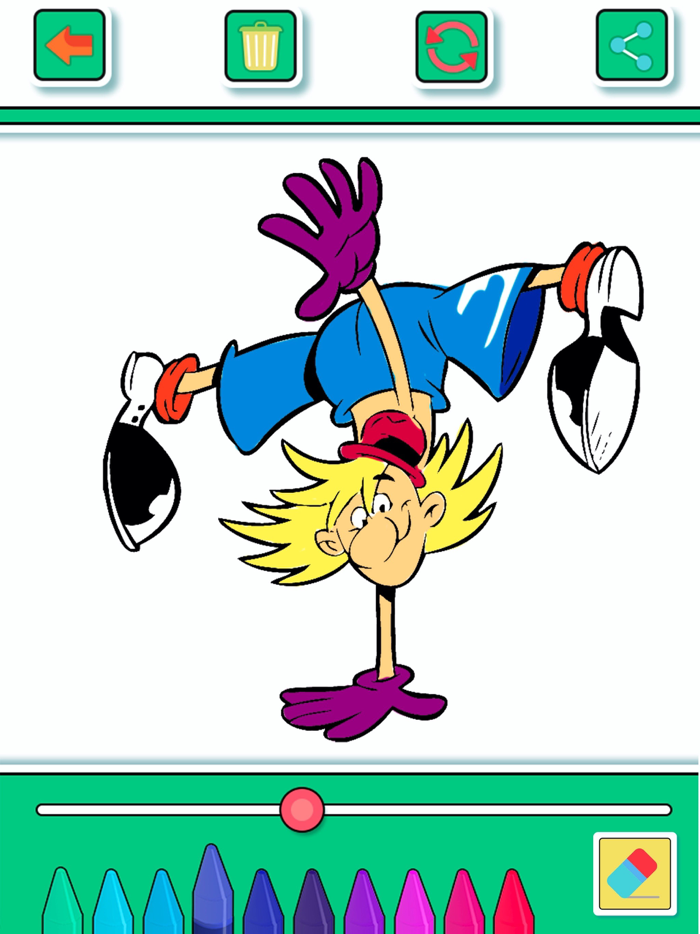 Circus and Clowns - Coloring