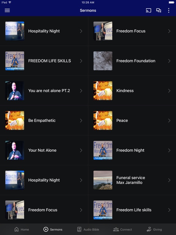 Screenshot #5 pour Freedom Worship Center - NM