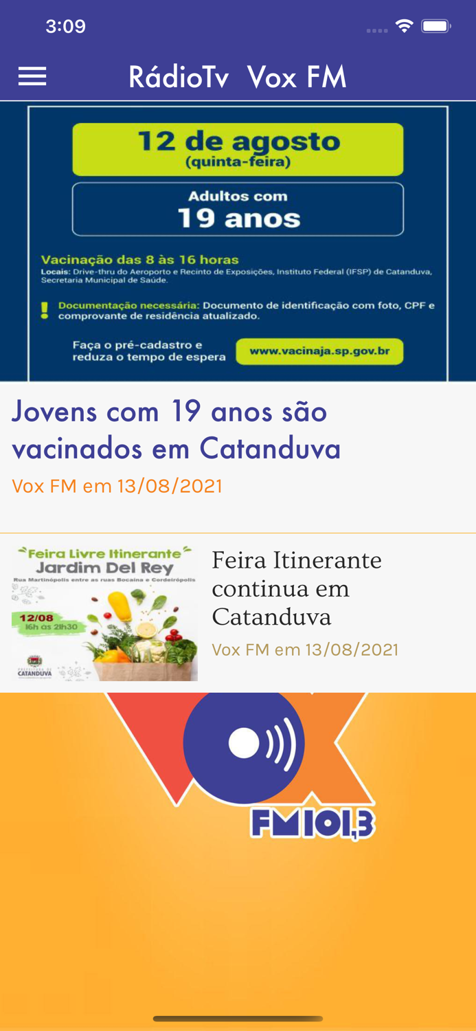 Rádio Vox Fm 1013 - Catanduva