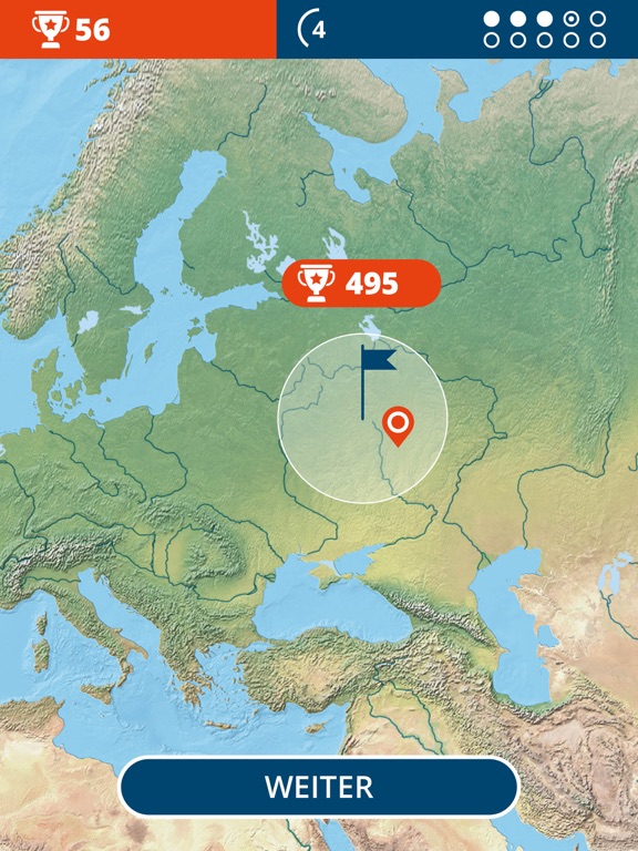 Screenshot #6 pour PIN IT Geo-Quiz