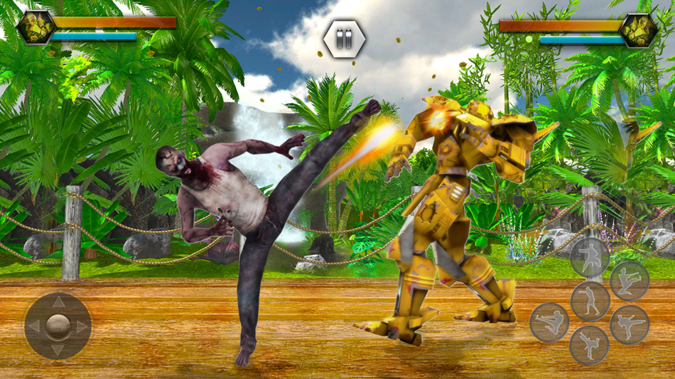 #3. Robots Rage- Vs Zombies(PVP) (iOS) 由: Shaikh M Shaheel Shahzad