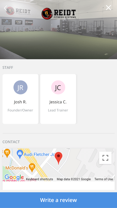 Reidt Fitness Systems Screenshot