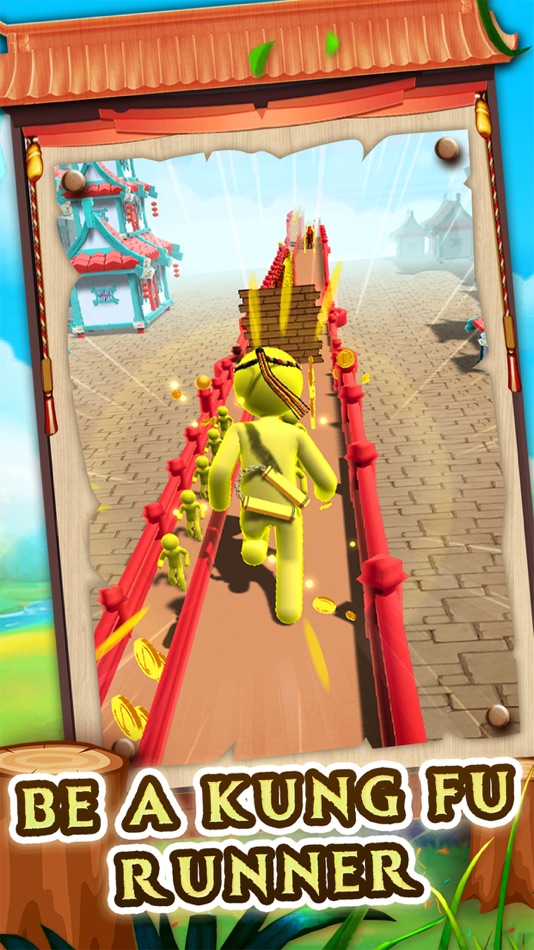 #1. KungFuMan Run (iOS) 由: Zhihao Ma