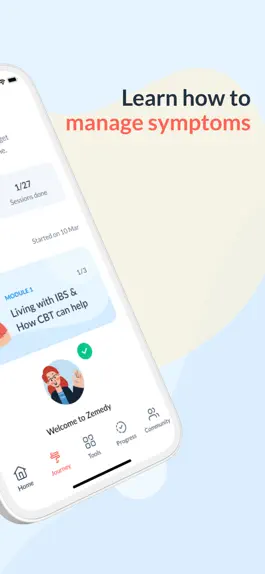 Game screenshot Zemedy: IBS & Gut Health Care hack