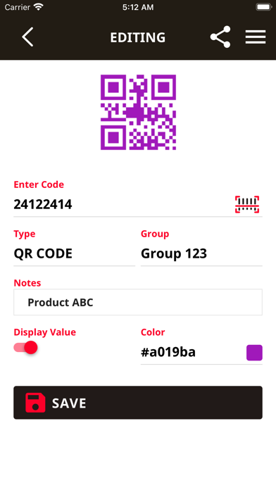 Screenshot #3 pour Générateur QR et Code-barres