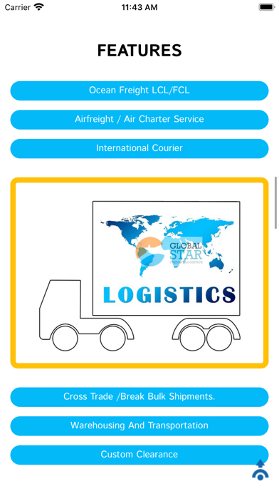 Globalstar - Freight Logistics Screenshot