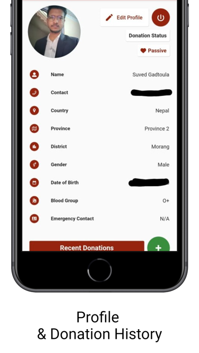 Screenshot #3 pour MyBloodbook