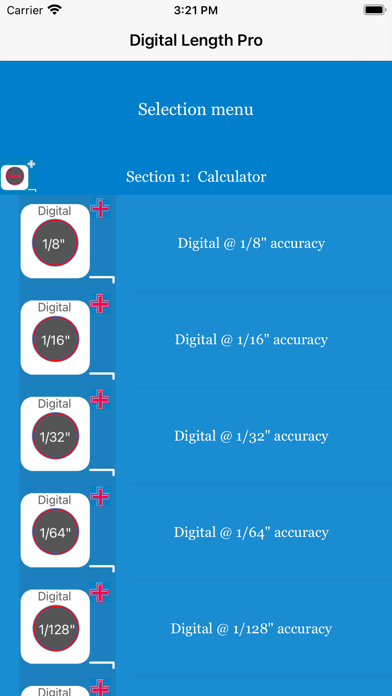 Digital Length Pro Calculator Screenshot 1 - AppWisp.com Digital Length Pro Calculator Screenshot 1 - AppWisp.com